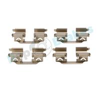 RAP BRAKES R-U0185 Kit accessori, Pastiglia freno per MERCEDES-BENZ,NISSAN