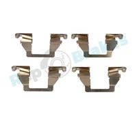 RAP BRAKES R-U0198 Kit accessori, Pastiglia freno per MITSUBISHI