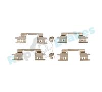 RAP BRAKES R-U0229 Kit accessori, Pastiglia freno per TOYOTA