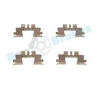 RAP BRAKES R-U0233 Kit accessori, Pastiglia freno per CITROËN,DAIHATSU,MITSUBISH
