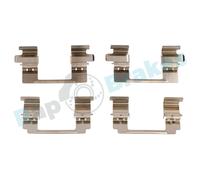 RAP BRAKES R-U0273 Kit accessori, Pastiglia freno per HONDA