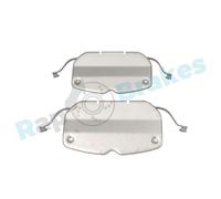 RAP BRAKES R-U0289 Kit accessori, Pastiglia freno per BMW