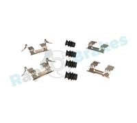 RAP BRAKES R-U0295 Kit accessori, Pastiglia freno per NISSAN