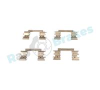 RAP BRAKES R-U0300 Kit accessori, Pastiglia freno per FORD