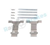RAP BRAKES R-U0308 Kit accessori, Pastiglia freno per AUDI,VOLVO