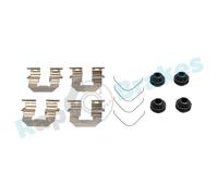 RAP BRAKES R-U0347 Kit accessori, Pastiglia freno per FORD,HYUNDAI