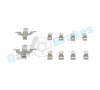 RAP BRAKES R-U0370 Kit accessori, Pastiglia freno per AUDI,CUPRA,VW