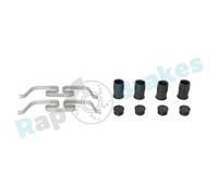 RAP BRAKES R-U0374 Kit accessori, Pastiglia freno per CITROËN,FIAT,JAGUAR,LAND R