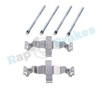 RAP BRAKES R-U0396 Kit accessori, Pastiglia freno per TESLA