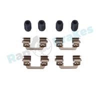 RAP BRAKES R-U0404 Kit accessori, Pastiglia freno per BMW