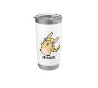 Rap-bun-zel divertente coniglio gioco di parole Bicchiere termico in acciaio inox doppia parete