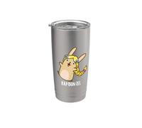Rap-bun-zel divertente coniglio gioco di parole Bicchiere termico in acciaio inox doppia parete