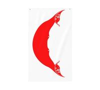 Rapa Nui Bandiera Yard House Bandiere, 0,9 x 1,5 m Stagione Banner Auguri Con Occhielli Interni Esterni Feste Decorazioni per la Casa
