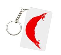 Rapa Nui Flag Acrilico Portachiavi Moda Portachiavi Auto Catene Acrilico Tag Per Uomo Donna
