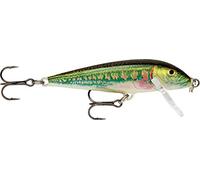 Rapala Artificiale Spinning Countdown-Esca di Simulazione per Pesca in Acqua Dolce in Legno di Balsa-profondità di Nuoto 0.6, 0.6-0.9m-3cm/4g-Prodotta in Estonia-Minnow Unisex-Adult, 3 cm / 4 g