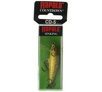 Rapala Artificiale Spinning Countdown-Esca di Simulazione per Pesca in Acqua Dolce in Legno di Balsa-profondità di Nuoto 0.9, 0.9-1.8m-5cm/5g-Prodotta in Estonia-Artistic Unisex-Adult, 5 cm / 5 g