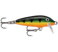 Rapala Classic Esca da pesca galleggiante, dimensioni: 3 cm/2 g, esca galleggiante per acqua dolce, profondità di nuoto: 0,6-1,2 m, attrezzo da pesca con struttura in balsa, argento S