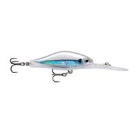 Rapala - Esca con Ami Due N. 10, 3m di Profondità di Nuoto, 5cm Dimensioni, Albino Shiner