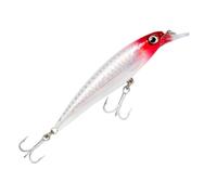 Rapala Esca con Ami due N.3 – 10 cm – Profondità di nuoto 1,2-1,8 m – Red Head UV