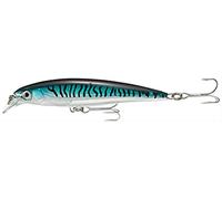 Rapala RA5800061, Adescare Unisex-Adult, Silver Blue Mackerel, 10 cm / 13 g
