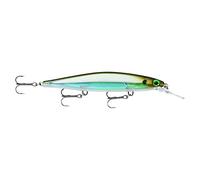 Rapala - Esca con Ganci Tre N. 6, 1.2-2.4m di Profondità di Nuoto, 11cm Dimensioni, Moss Back Shiner