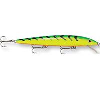 Rapala Artificiale Husky Jerk-Esca di Simulazione per Casting o Pesca a Traina in Acqua Dolce/Mare-Prof. di Nuoto 1.2, 1.2-2.4m-10cm/10g-Prodotta in Estonia-Firetiger Unisex-Adult, Taille 10cm / 10g