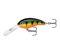 Rapala - Esca da Pesca Artificiale Shad Dancer - Esca di Simulazione per Pesca a Traina in Acqua Dolce in Legno di Balsa - Profondità di Nuoto 2.1-3m - 4cm/5g - Prodotta in Estonia - Legendary Perch