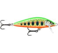 Rapala - Esca da Pesca Artificiale Spinning Countdown Elite - In Balsa - Esca per Pesca in Acqua Dolce Affondante - Profondità di Nuoto 0,9m - 5,5cm/5g - Prodotta in Estonia - Gilded Chartreuse Yamame