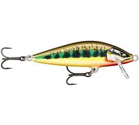 Rapala - Esca da Pesca Artificiale Spinning Countdown Elite - In Balsa - Esca per Pesca in Acqua Dolce Affondante - Profondità di Nuoto 0,9m - 5,5cm / 5g - Prodotta in Estonia - Gilded Vairon