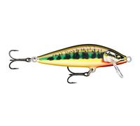 Rapala - Esca da Pesca Artificiale Spinning Countdown Elite - In Balsa - Esca per Pesca in Acqua Dolce Affondante - Profondità di Nuoto 1,2m - 7,5cm / 10g - Prodotta in Estonia - Gilded Vairon