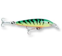 Rapala - Esca da Pesca Artificiale Spinning CountDown Magnum - Esca Finta di Simulazione per Mare in Legno Abachi Resistente - Profondità di Nuoto 5.4-6.3m - 18cm/70g - Firetiger
