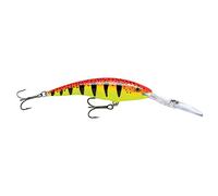 Rapala - Esca da Pesca Artificiale Spinning Deep Tail Dancer - Esca Finta di Simulazione in Legno di Balsa per Acqua Dolce con Slap - Prof. di Nuoto 12m - 13cm/42g - Prodotta in Estonia - Hot Tiger
