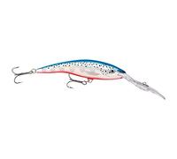 Rapala - Esca da Pesca Artificiale Spinning Deep Tail Dancer - Esca Finta di Simulazione in Legno di Balsa per Acqua Dolce con Slap - Prof. di Nuoto 12m - 13cm/42g - Prodotta in Estonia - Blue Flash