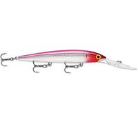 Rapala - Esca da Pesca Artificiale Spinning Down Deep Husky Jerk - Esca di Simulazione per la Pesca a Traina in Acqua Dolce e Mare - Prof. Nuoto 4.4-5.5m - 14cm/23g - Prodotta in Estonia - Pink Clown