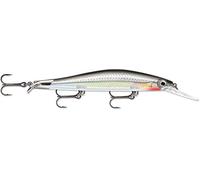 Rapala - Esca da Pesca Artificiale Spinning RipStop Deep - Esca di Simulazione per Pesca in Acqua Dolce e Profonda con Doppio Labbro - Prof. di Nuoto 2.4-2.9m - 12cm/15g - Prodotta in Estonia - Silver