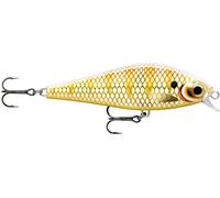 Rapala - Esca da Pesca Artificiale Spinning Super Shadow Rap - Esca di Simulazione per Acqua Dolce con Labbro d'Immersione - Prof. di Nuoto 0.9-1.2m - 11cm/38g - Prodotta in Estonia - Pearl Ghost Gold