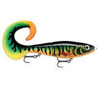 Rapala - Esca da Pesca Artificiale Spinning X-Rap Otus - Esca di Simulazione Acqua Dolce Corpo ABS e Coda Snodata in PVC - Profondità di Nuoto 0.5-1m - 17cm/40g - Prodotta in Estonia - Hot Tiger Pike