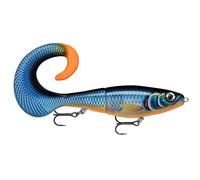 Rapala - Esca da Pesca Artificiale Spinning X-Rap Otus - Esca di Simulazione Acqua Dolce Corpo ABS e Coda Snodata in PVC - Profondità di Nuoto 0.5-1m - 17cm/40g - Prodotta in Estonia - Blue Ghost