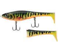Rapala - Esca da Pesca Artificiale Spinning X-Rap Peto - Esca di Simulazione Corpo ABS Coda Morbida PVC per Acqua Dolce - Profondità di Nuoto 0.5-1m - 14cm/39g - Prodotta in Estonia - Hot Tiger Pike