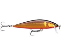 Rapala Esca da pesca Countdown Elite, dimensioni: 4,5 cm/4 g, esca affondante per acqua dolce, profondità di nuoto: 0,9-1,2 m, attrezzo da pesca in balsa, oro dorato Ayu gDgA