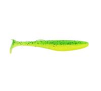 Rapala, Esca da pesca Crushcity The Kickman, Dimensioni: 12,5 cm/14 g, Esca per acqua dolce e salata, Profondità di nuoto variabile, Attrezzatura da pesca in PVC, Chartreuse Lime LCH