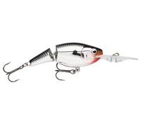 Rapala, Esca da pesca essenziale Shad Rap snodato, dimensioni: 5 cm/8 g, esca galleggiante per acqua dolce, profondità di nuoto: 1,8-3,9 m, attrezzo da pesca in plastica, cromato CH