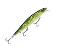 Rapala, Esca da pesca personalizzata Precision Xtreme Mavrik, Dimensioni: 11 cm/14 g, Esca galleggiante per mare, Profondità di nuoto: 1,5-1,9 m, Attrezzatura da pesca in plastica, Luccio vivo PKL