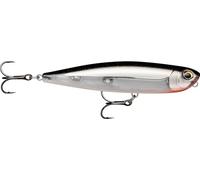 Rapala Esca da pesca Precision Xtreme Pencil, dimensioni: 10,7 cm/21 g, esca galleggiante per mare, profondità di nuoto: superficie, attrezzo da pesca in plastica, colore: argento S