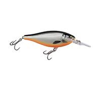 Rapala, Esca da pesca Shad Rap Elite, Dimensioni: 7,5 cm/12 g, Esca d'acqua dolce galleggiante, profondità di nuoto: 2,4-2,7 m, attrezzatura da pesca in Balsa, Gilded Silver Shad gDSS