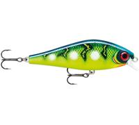 Rapala, Esca da pesca Super Shadow Rap, Dimensioni: 11 cm/38 g, Esca affondante per acqua dolce e salata, Profondità di nuoto: 0,9-1,2 m, Attrezzatura da pesca in plastica, How Psycho HPS