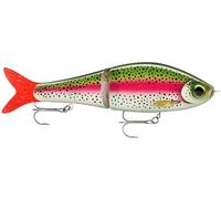 Rapala, Esca da pesca Super Shadow Rap glide, Dimensioni: 11 cm/45 g, Esca affondante per acqua dolce, Profondità di nuoto: variabile, Attrezzatura da pesca in plastica, Trota iridea viva RTL
