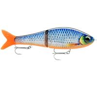 Rapala, Esca da pesca Super Shadow Rap glide, Dimensioni: 16 cm/86 g, Esca affondante per acqua dolce, Profondità di nuoto: variabile, Attrezzatura da pesca in plastica, Blue ghost BgH