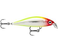 Rapala Esca da pesca X-Light Minnow, dimensioni: 5 cm/4 g, esca affondante per acqua dolce, profondità di nuoto: 0,6-0,9 m, attrezzo da pesca in plastica, Clown CLN