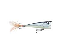 Rapala, Esca da pesca X-Light Pop, dimensioni: 4 cm/4,5 g, esca galleggiante per acqua dolce, profondità di nuoto: superficie, attrezzo da pesca in plastica, Lime Frog LF